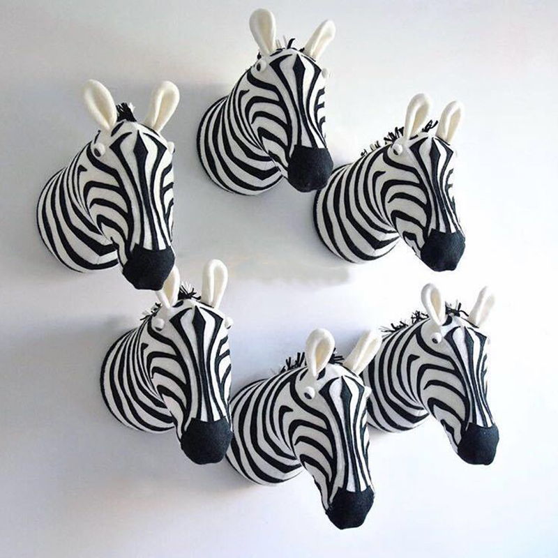 New Animal Head Giraffe Elepha - đánh giá và giá Baby Nursery Hanging Decor