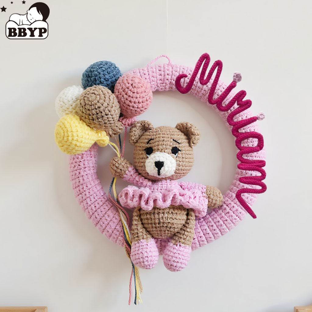 Personalized Crochet Name Wrea - đánh giá và giá Baby Nursery Artwork