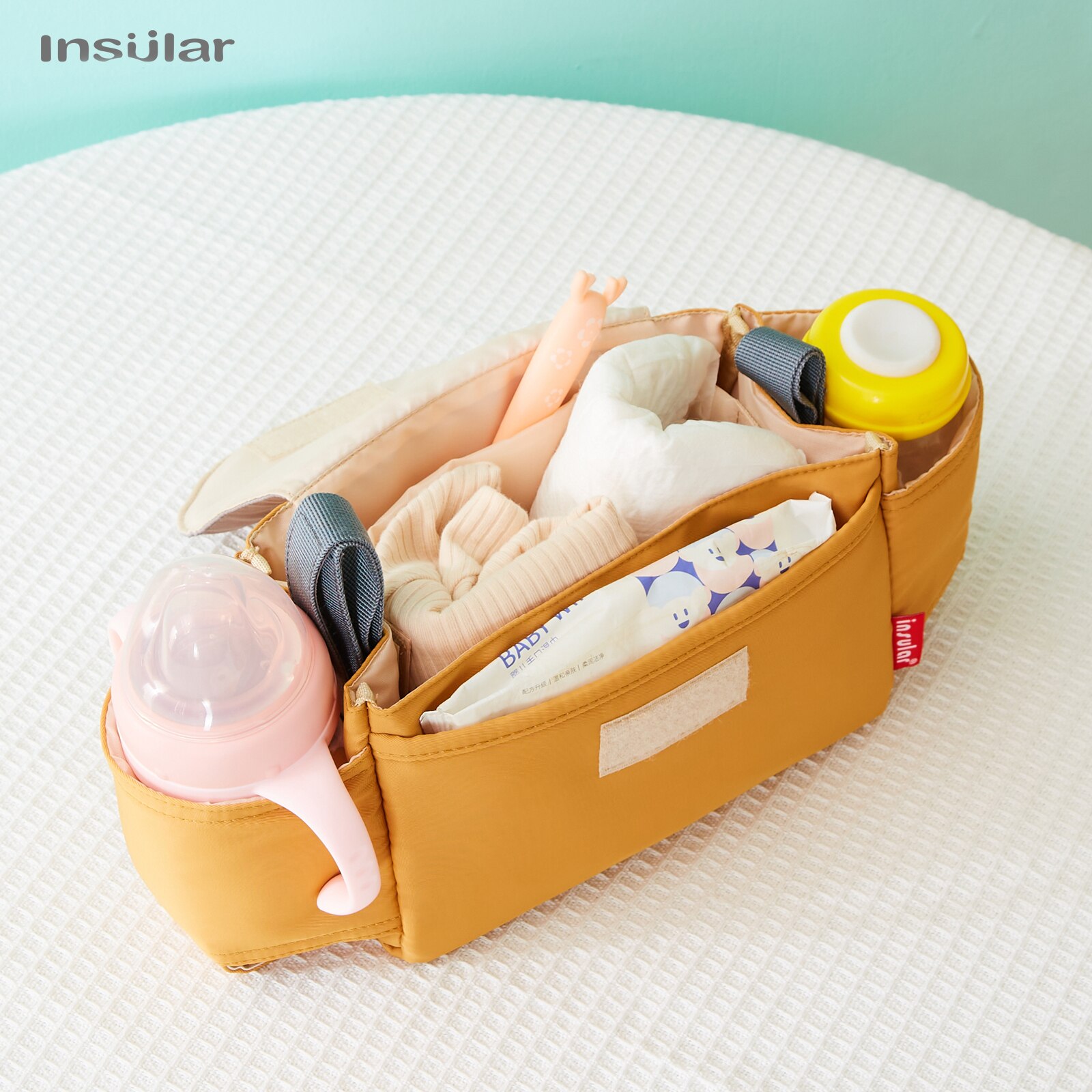 INSULAR Stroller Organizer Mom - đánh giá và giá Diaper Caddy Organizer