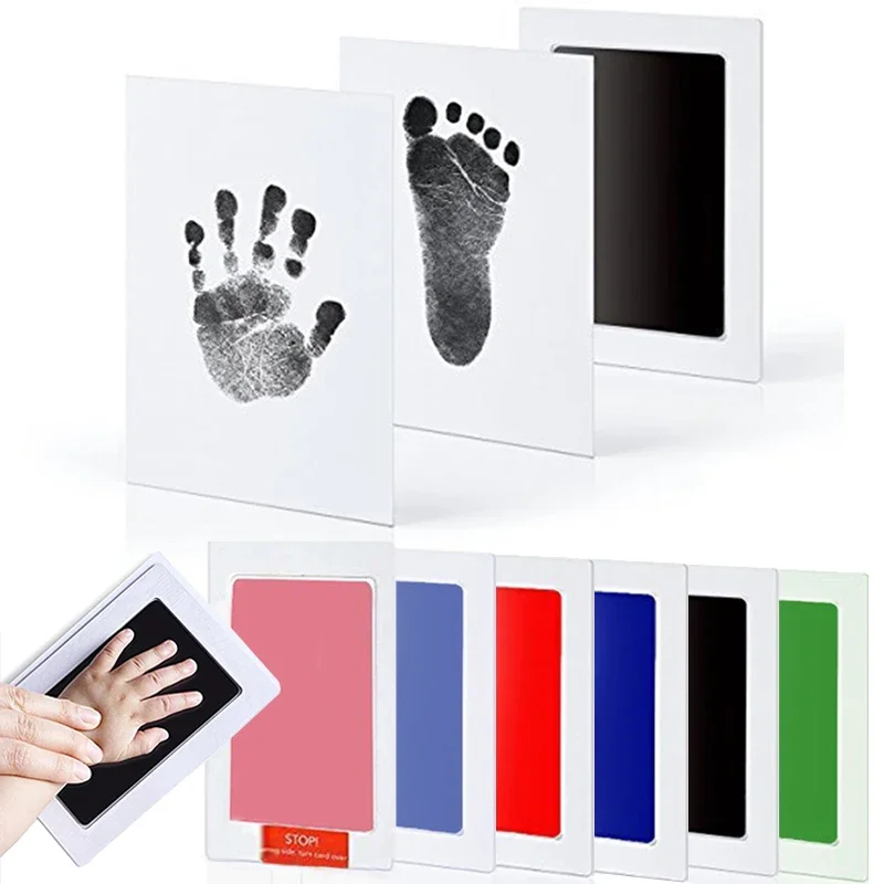 Safe Non-toxic Baby Footprints - đánh giá và giá Footprint Ink Kit